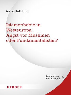 cover image of Islamophobie in Westeuropa